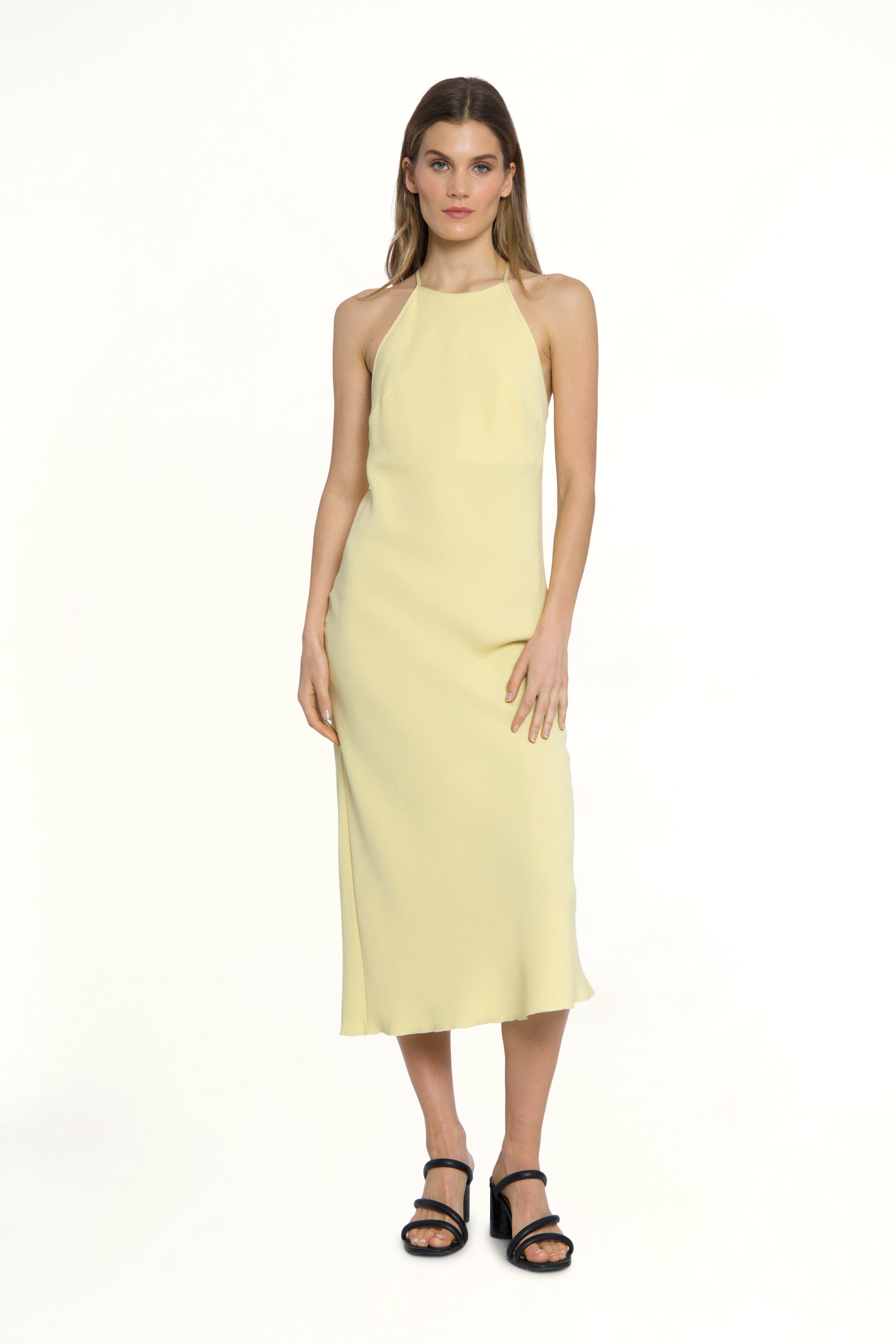 STRAPPY CROSS BACK MIDI