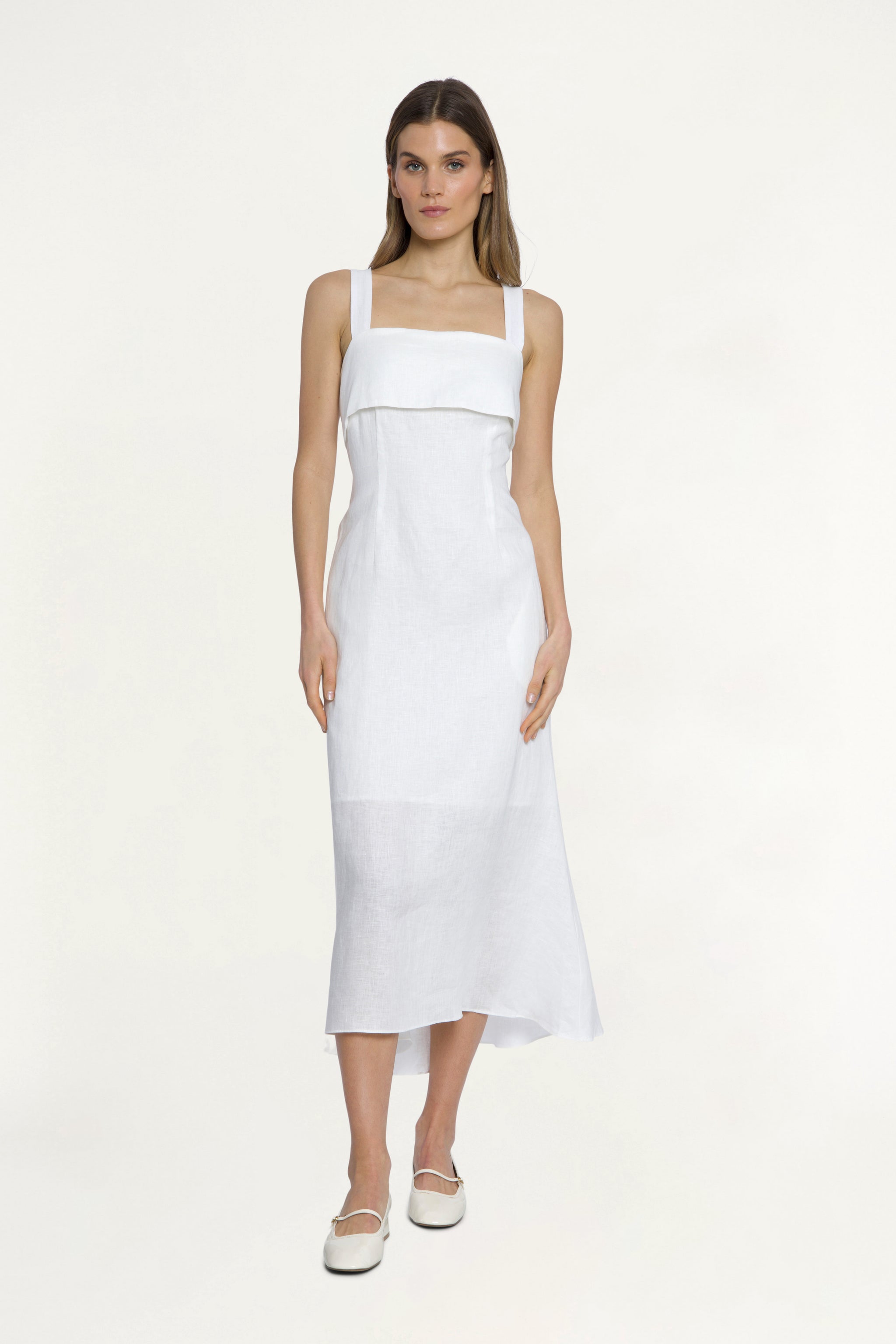 SLEEVELESS HIGH/LOW MIDI
